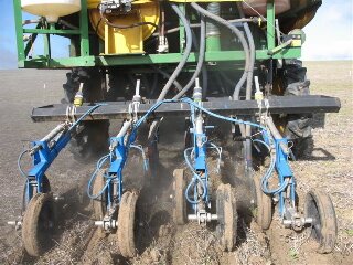 Conseeder Biochar Banding